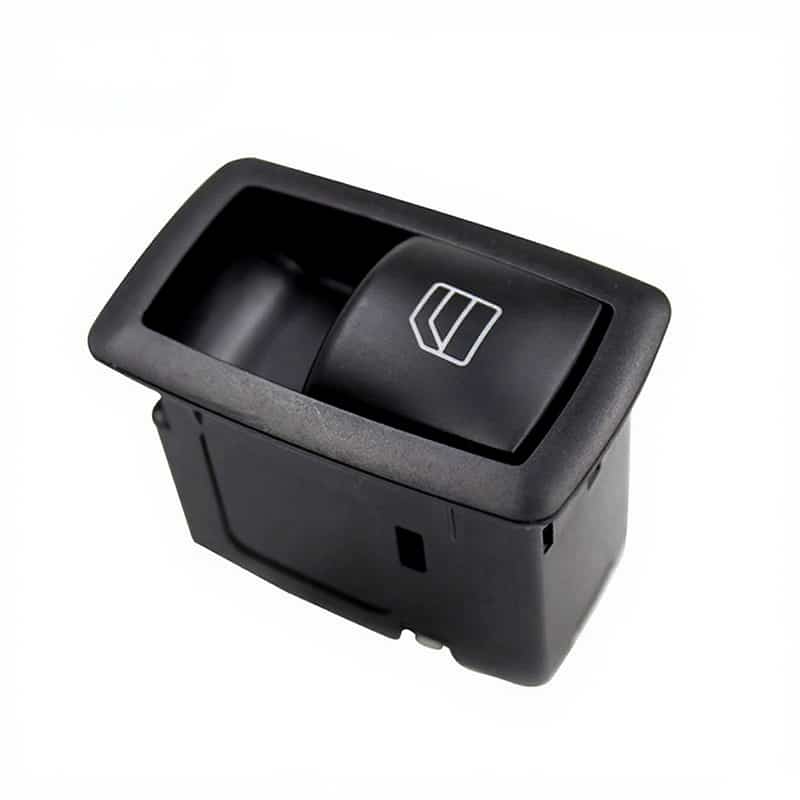 GEEANDLY Interrupteur Lève-Vitre Électrique Compatible Mercedes Classe A W169, B W245, GL X164, ML W164, R W251 – Bouton 4 Broches OEM A2518200510